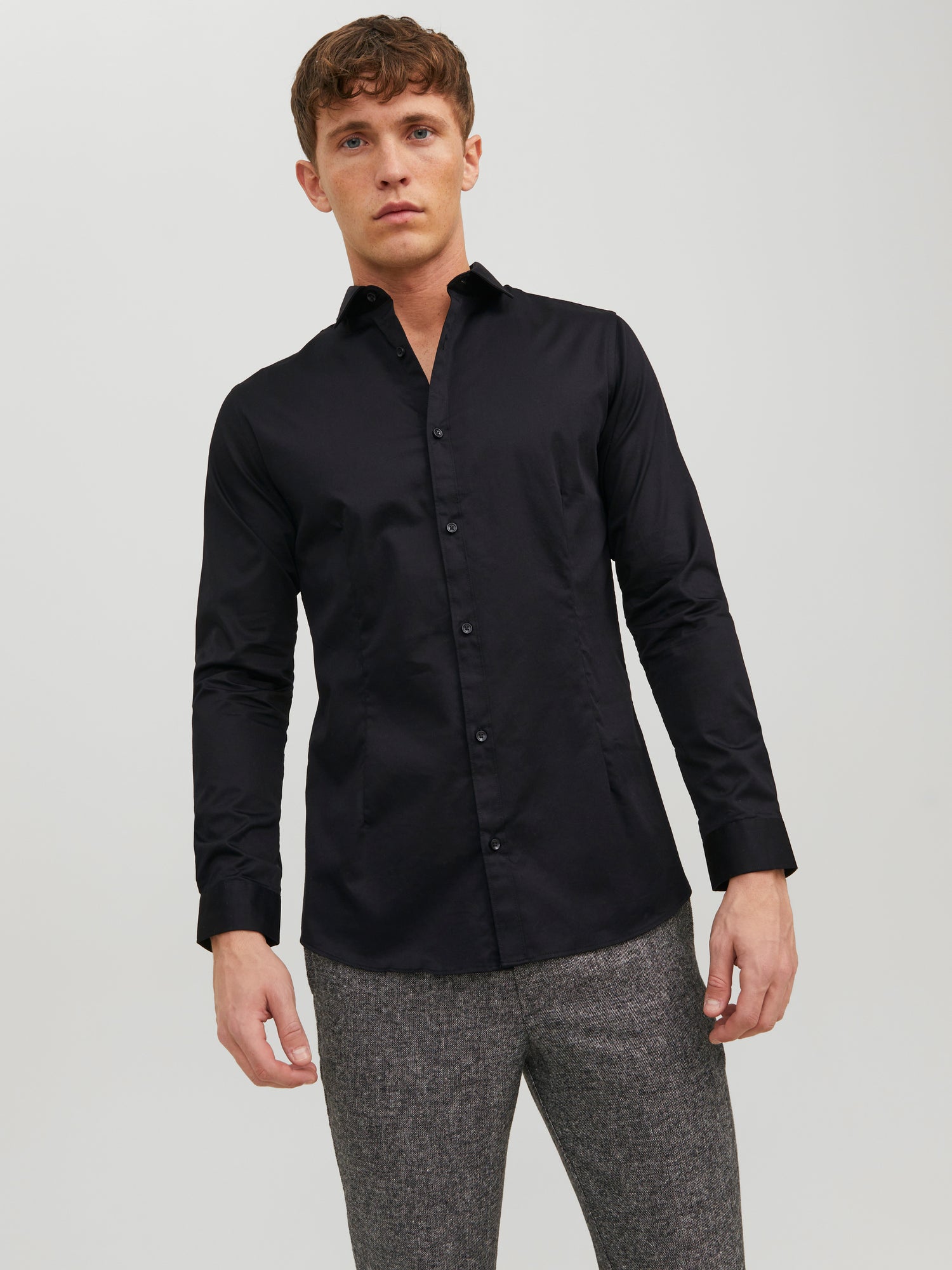 JPRBLAPARMA SHIRT L/S NOOS