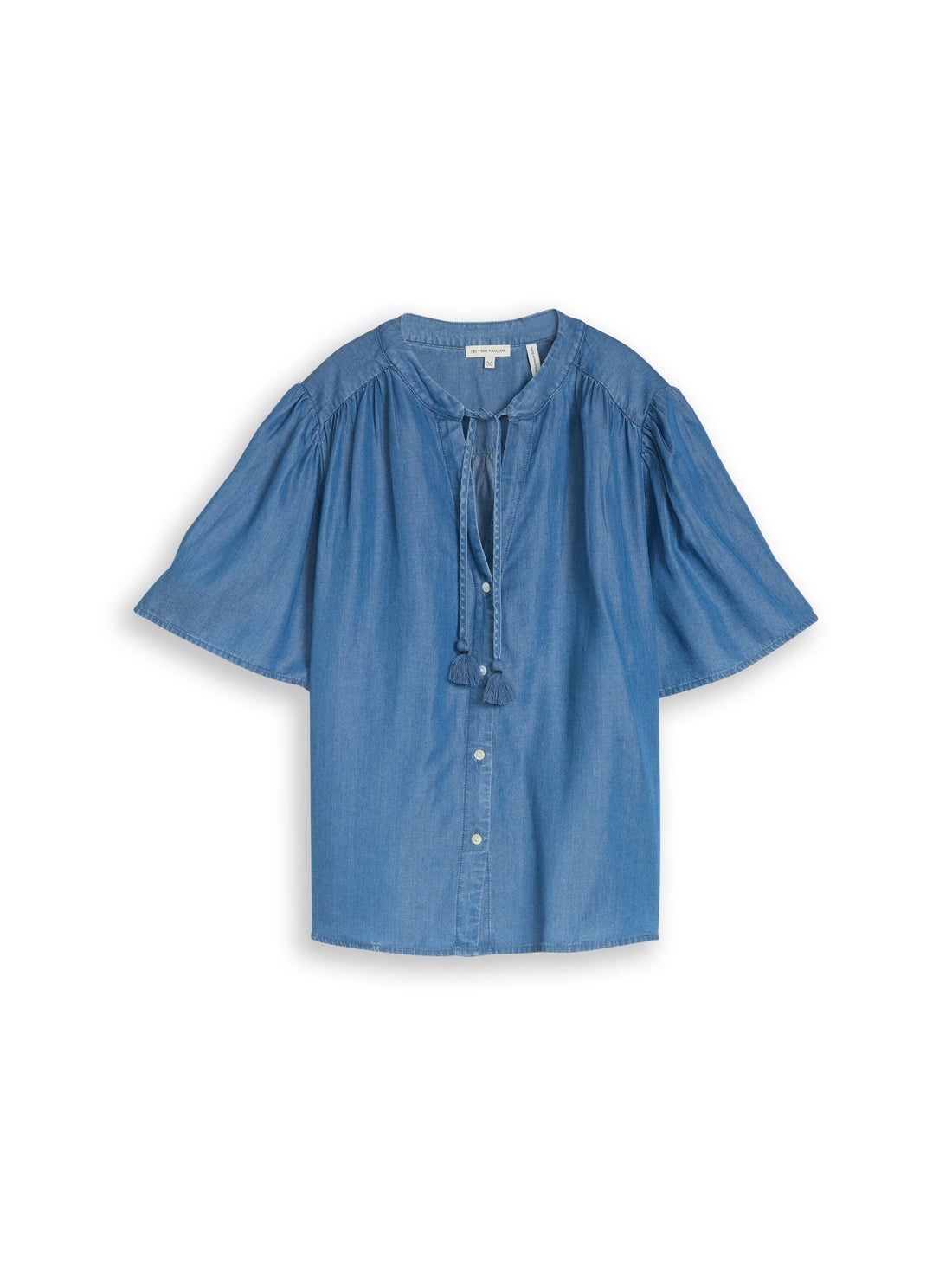 Bluse mit Quasten