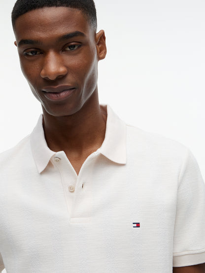 VERTICAL TONAL STRIPE REG POLO