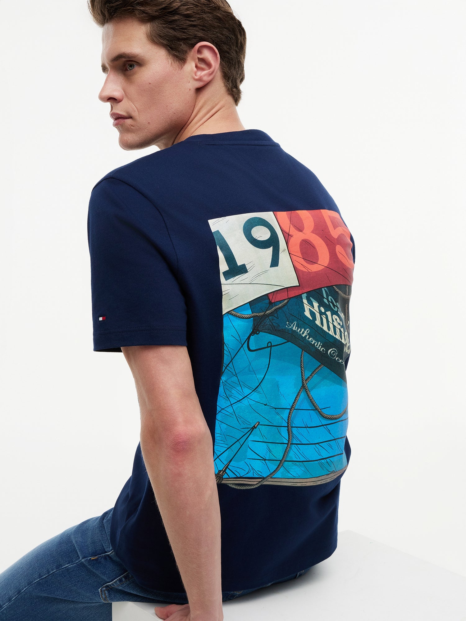 NAUTICAL BACK PHOTO REGULAR TEE