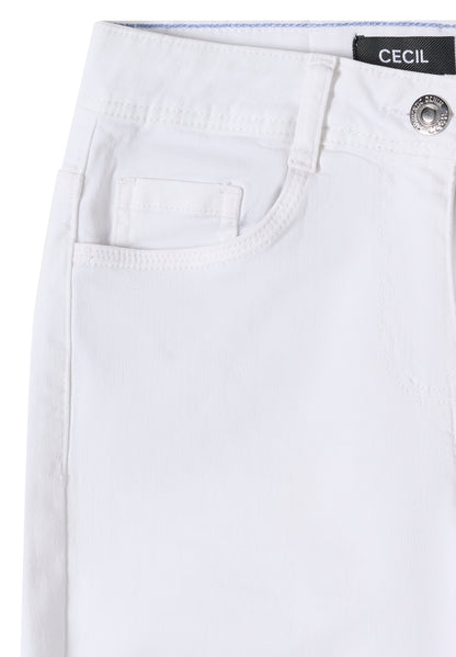 High Waist Slim Leg Jeans im Slim Fit