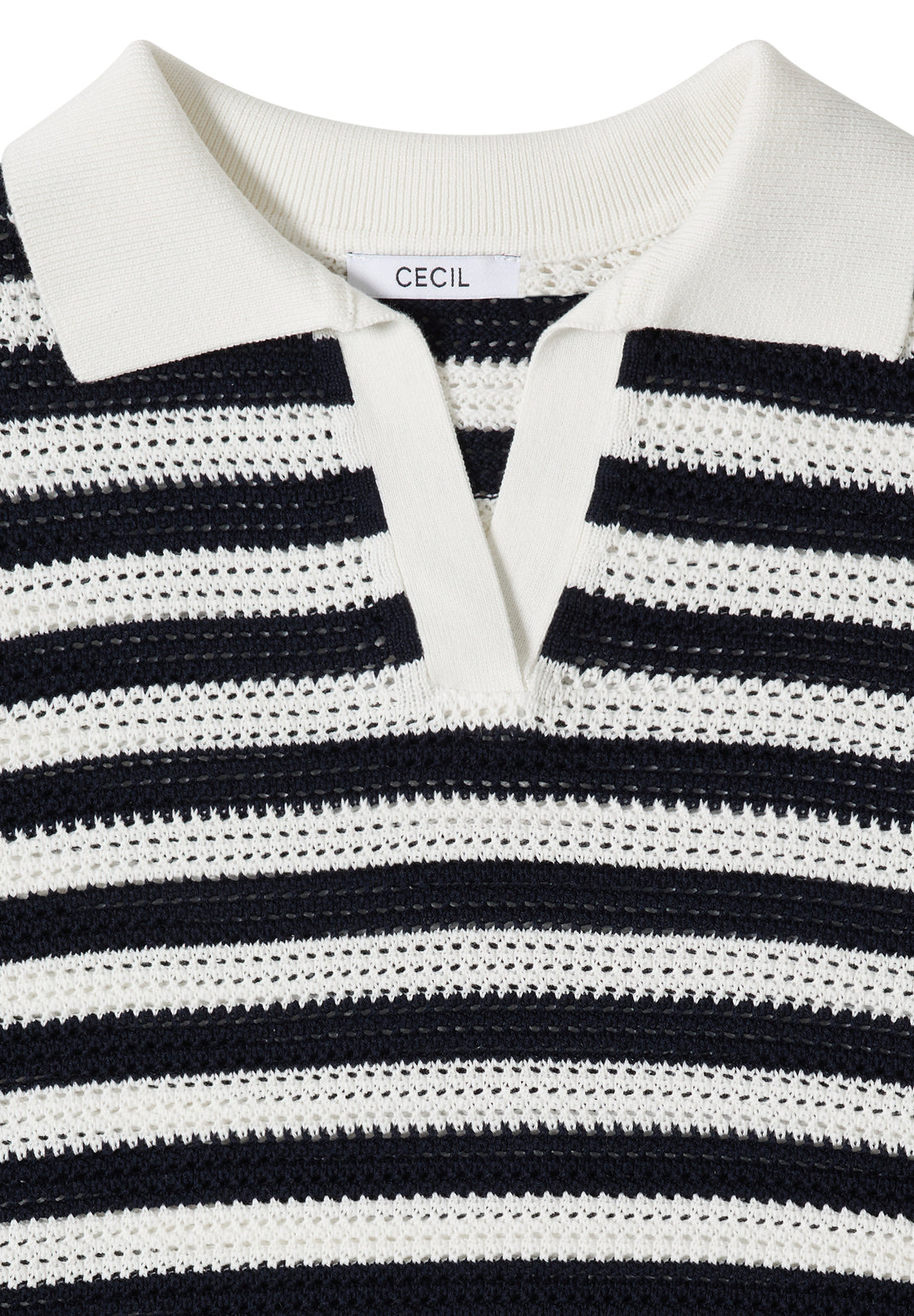 Kurzarm Poloshirt in Mesh-Qualität