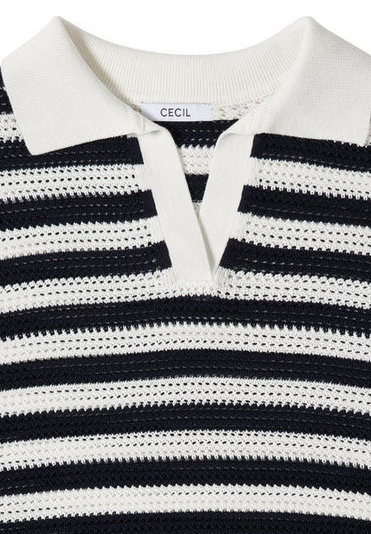 Kurzarm Poloshirt in Mesh-Qualität