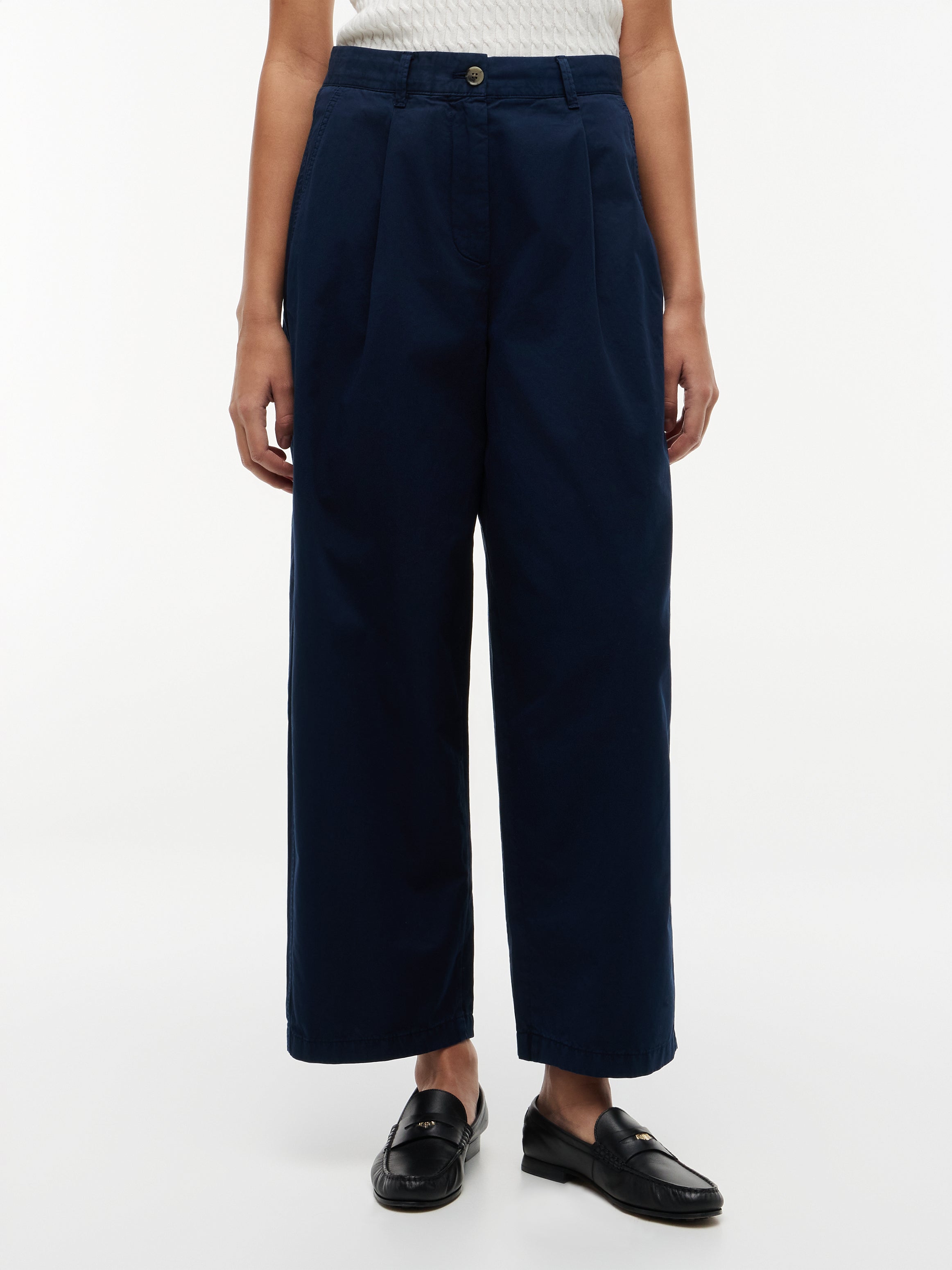 COTTON BARREL CHINO