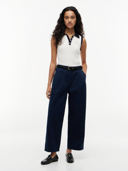 COTTON BARREL CHINO