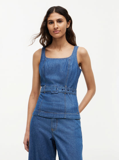 BELTED NS TOP TORY MID