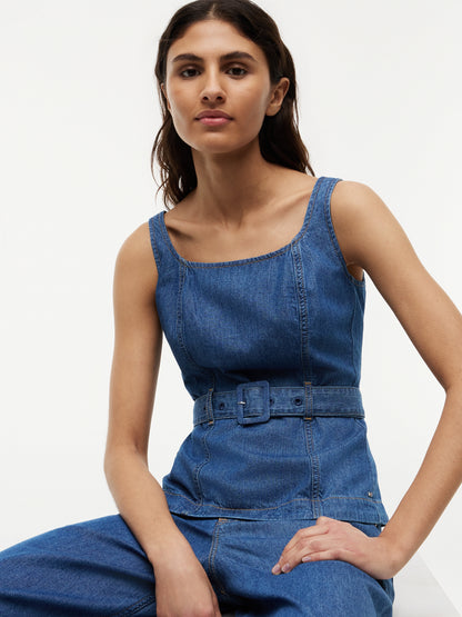 BELTED NS TOP TORY MID
