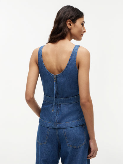 BELTED NS TOP TORY MID