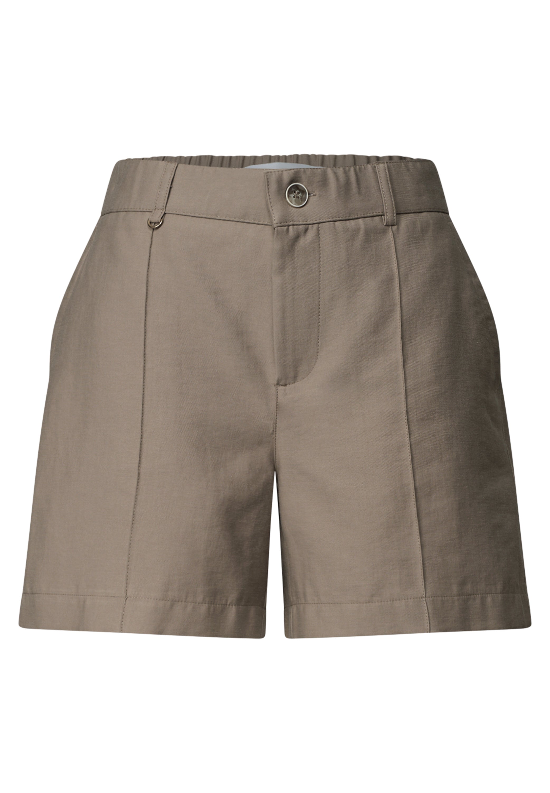 High Waist Bermuda im Casual Fit