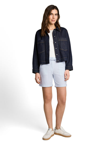 Chino Bermuda Shorts mit Kordelzug
