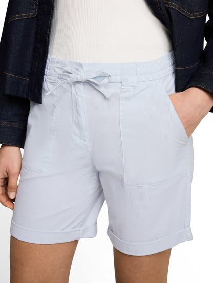 Chino Bermuda Shorts mit Kordelzug