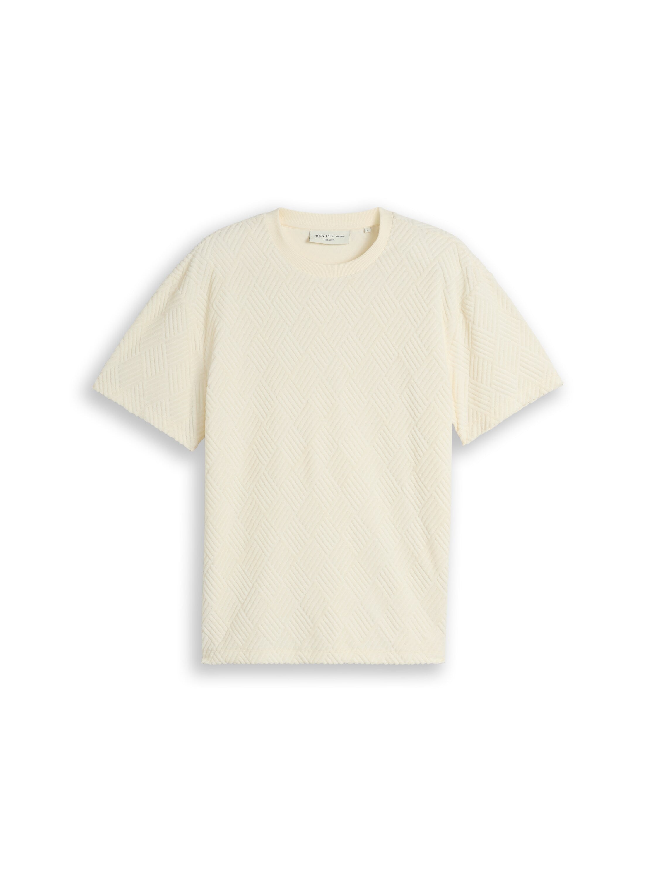 Relaxed Fit T-Shirt mit Struktur