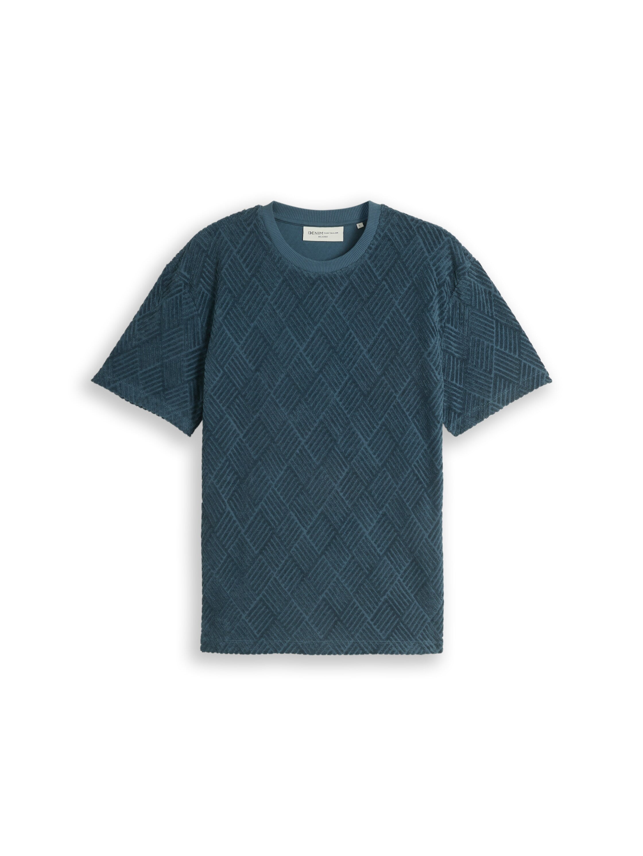 Relaxed Fit T-Shirt mit Struktur