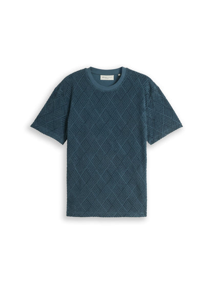 Relaxed Fit T-Shirt mit Struktur