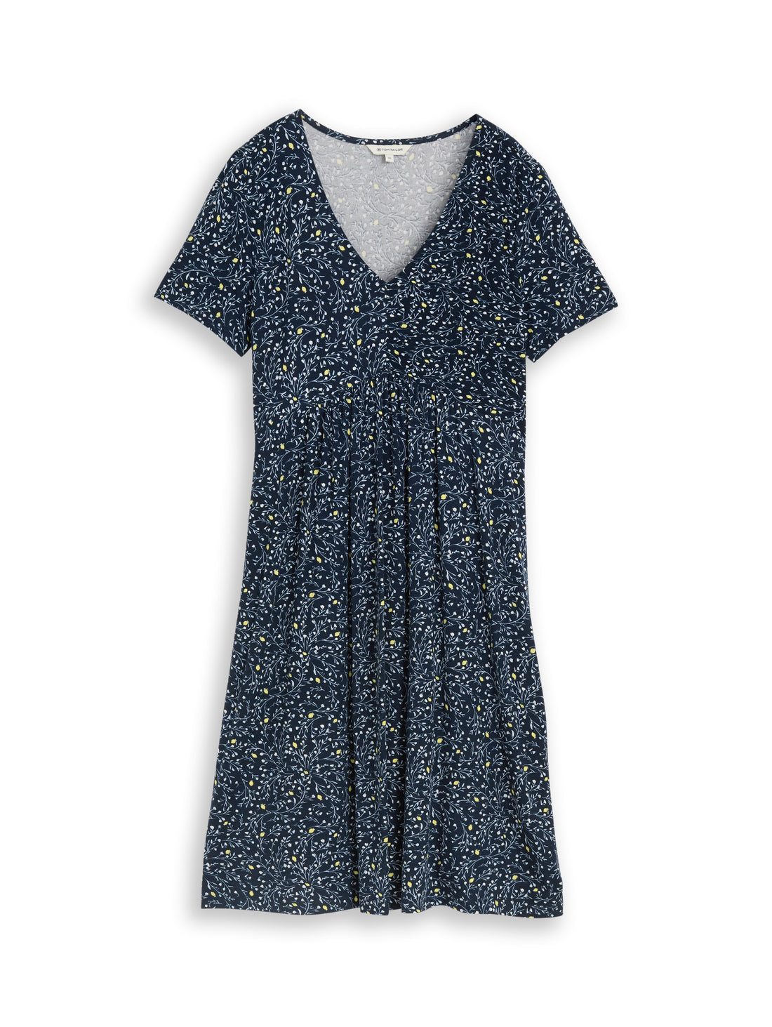 Jerseykleid mit V-Ausschnitt