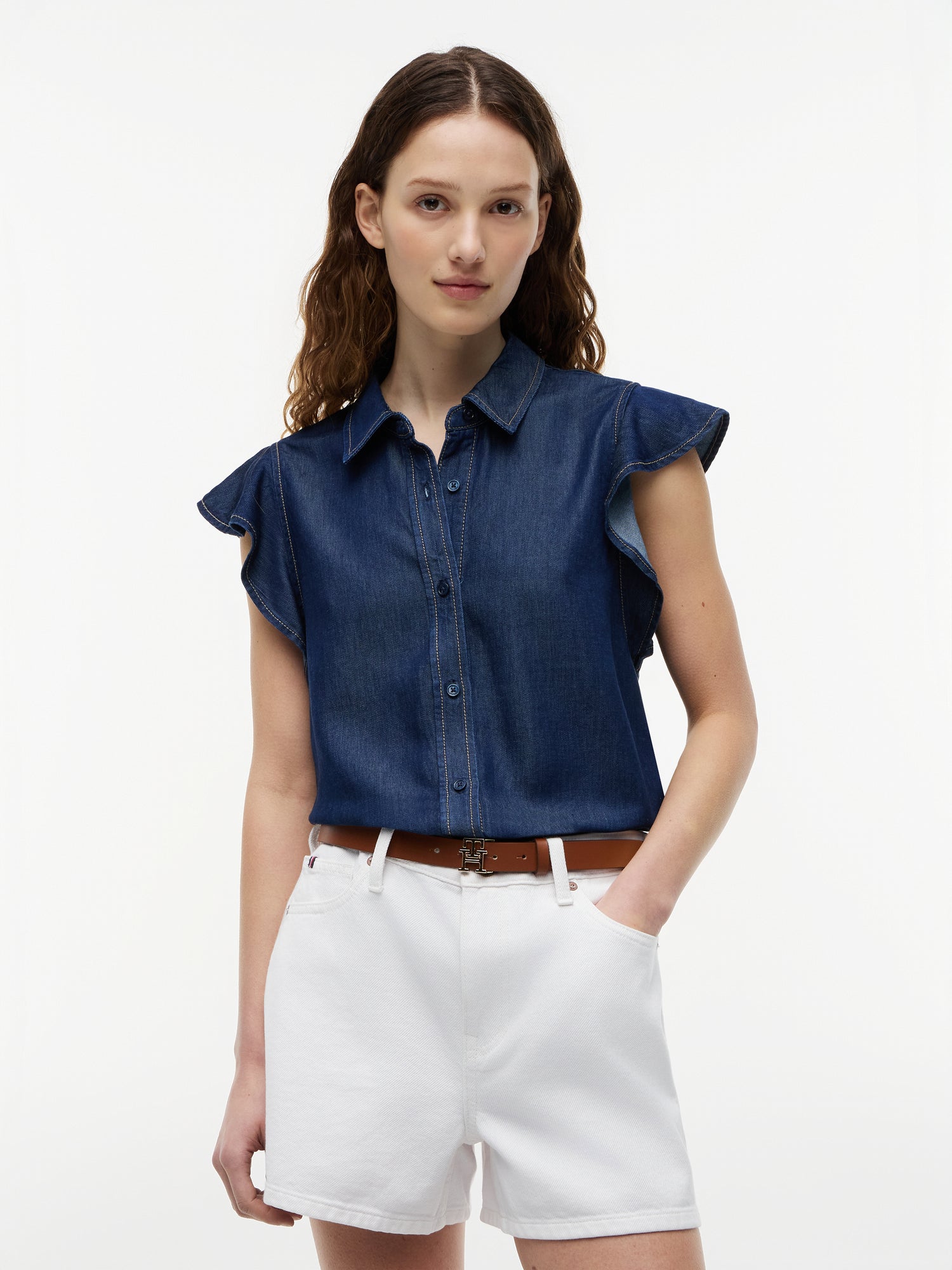 VOLANT SHIRT LENY SS