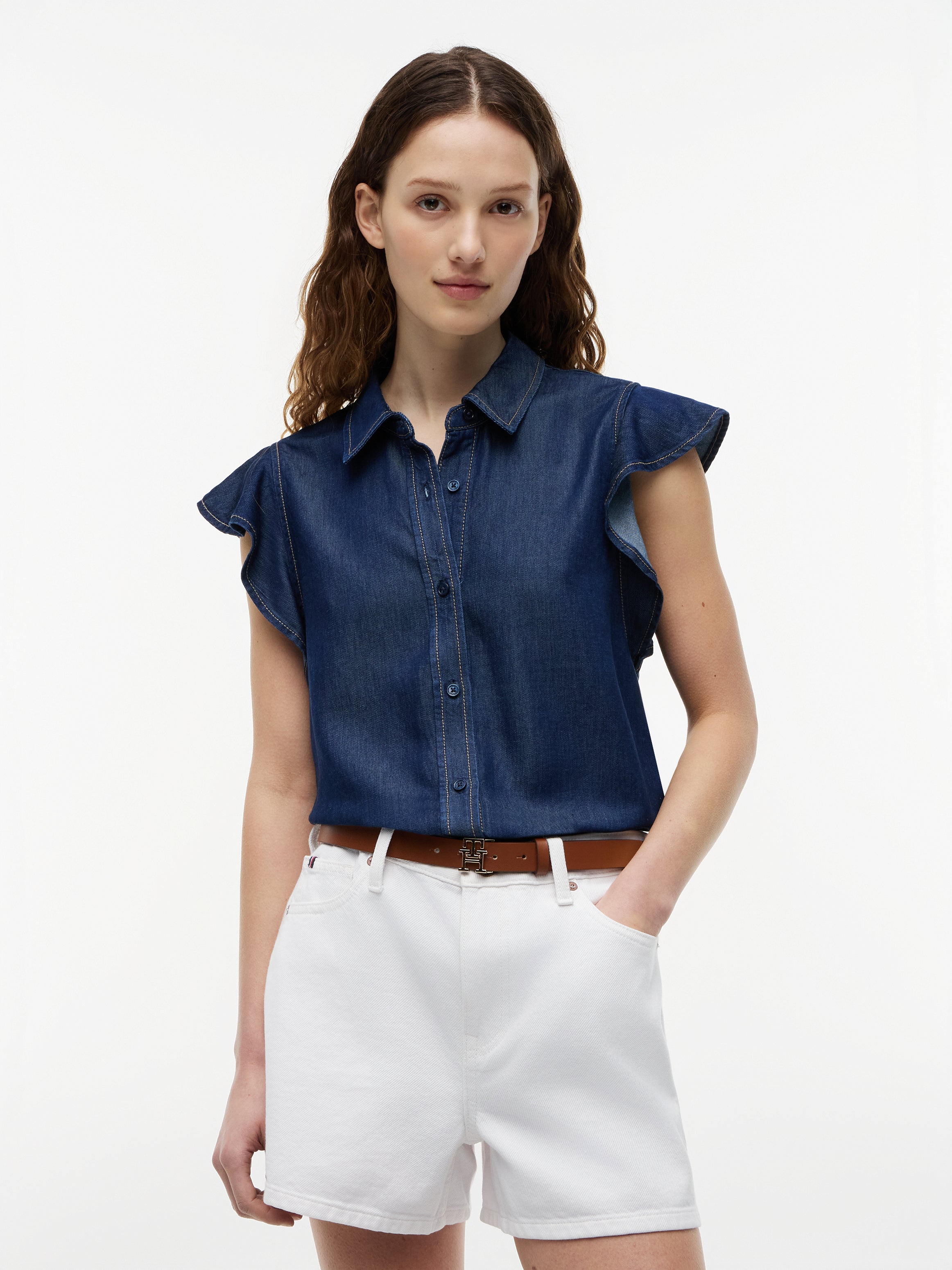 VOLANT SHIRT LENY SS