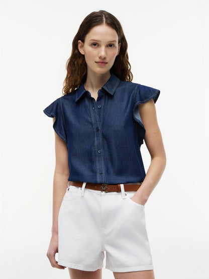 VOLANT SHIRT LENY SS