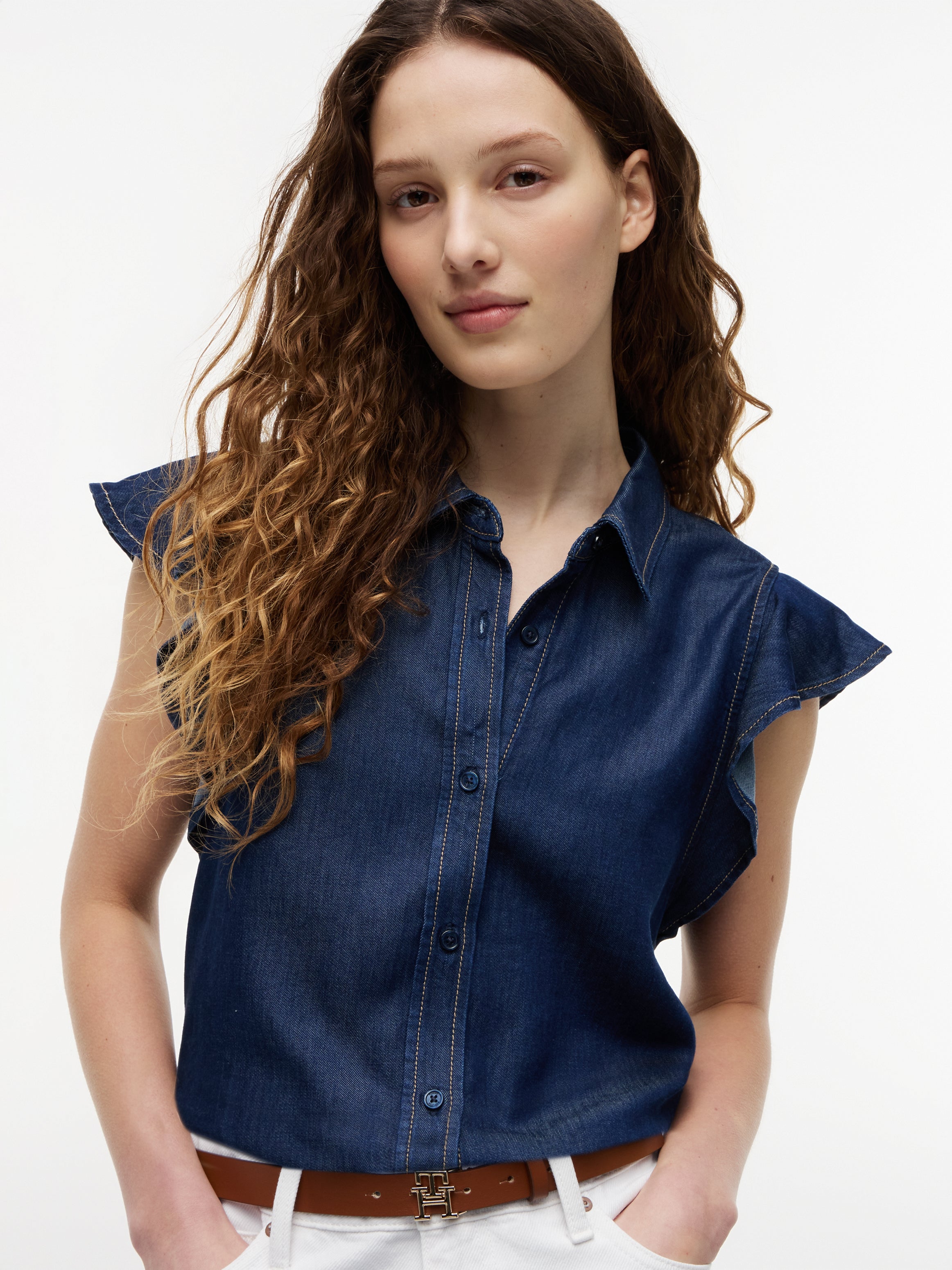 VOLANT SHIRT LENY SS