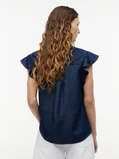 VOLANT SHIRT LENY SS