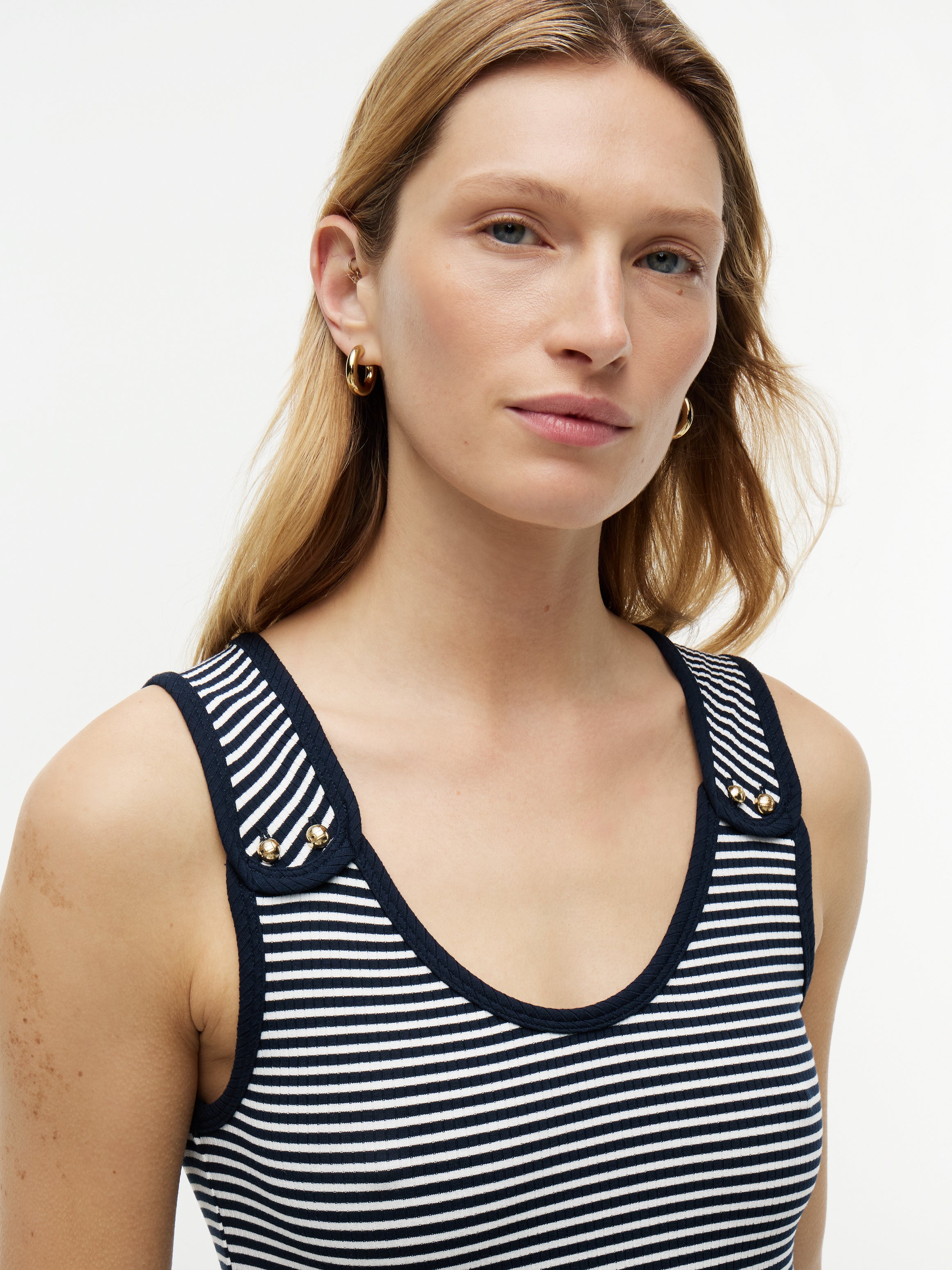 5X2 RIB MIX MEDIA DRESS