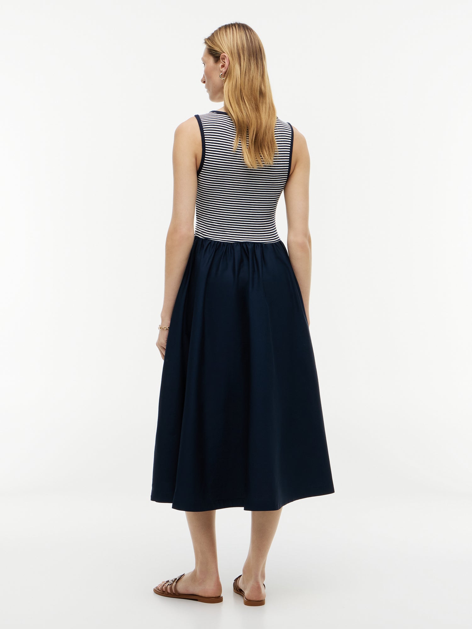 5X2 RIB MIX MEDIA DRESS