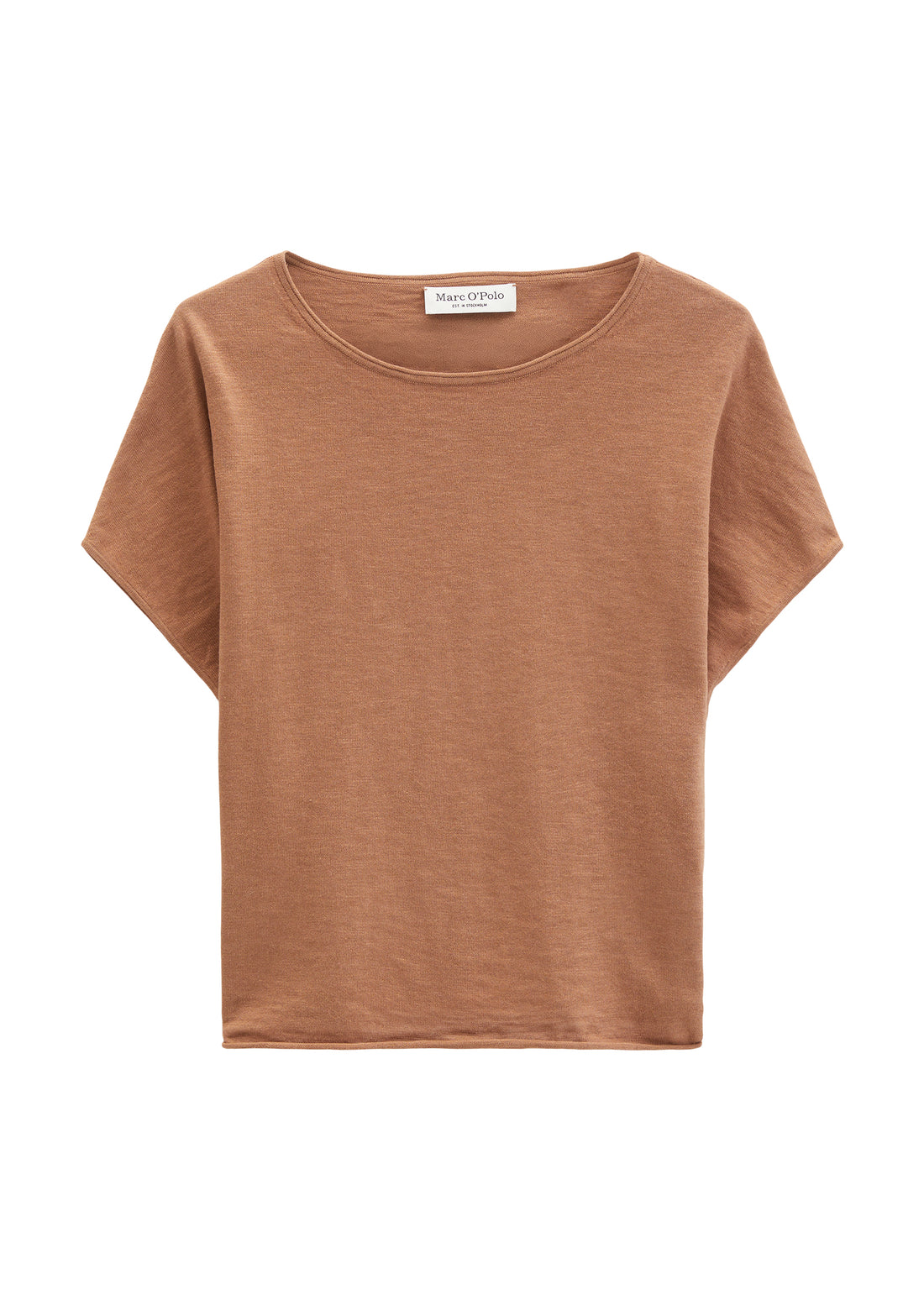 Ärmelloser Feinstrick-Pullover loose