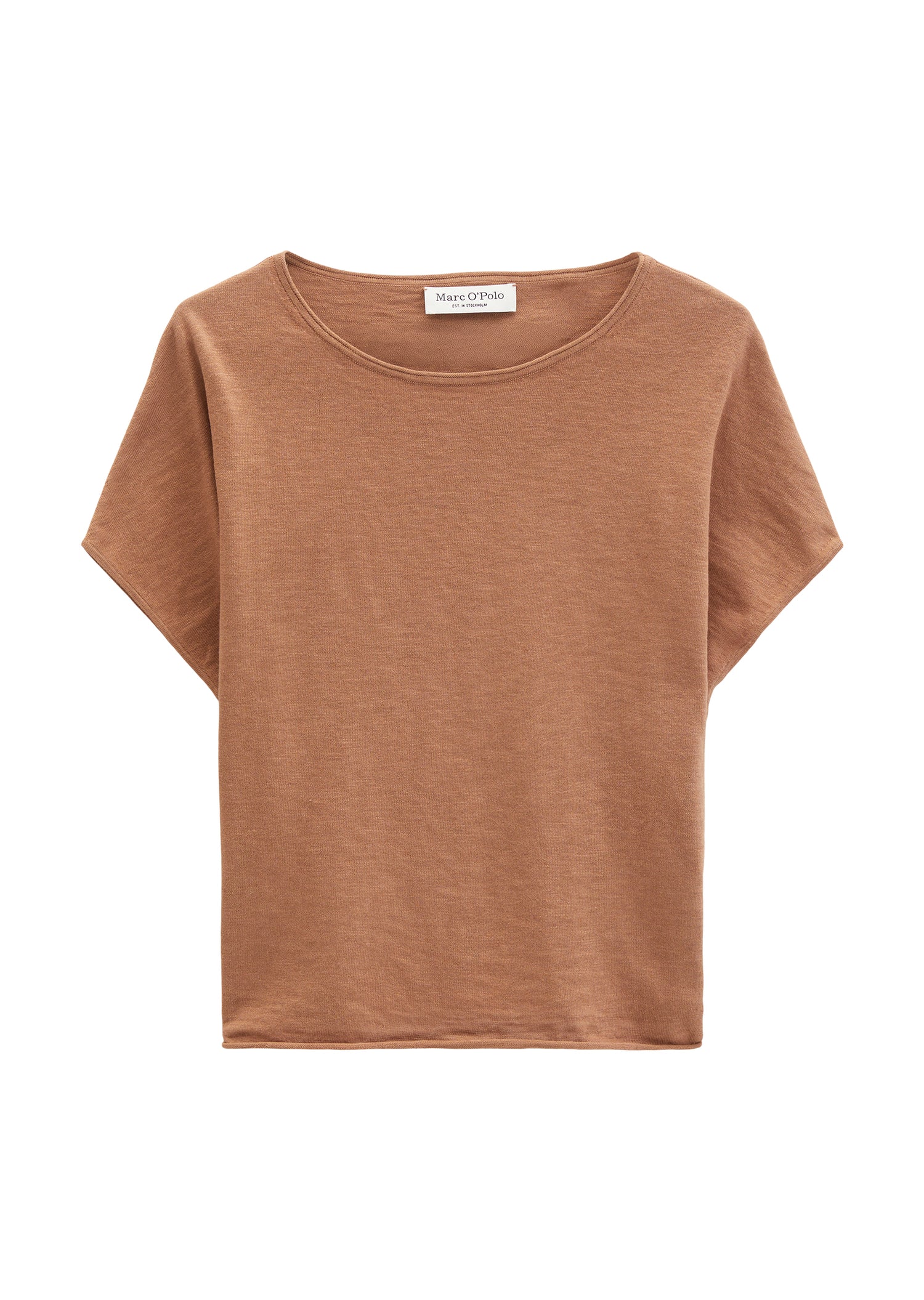 Ärmelloser Feinstrick-Pullover loose