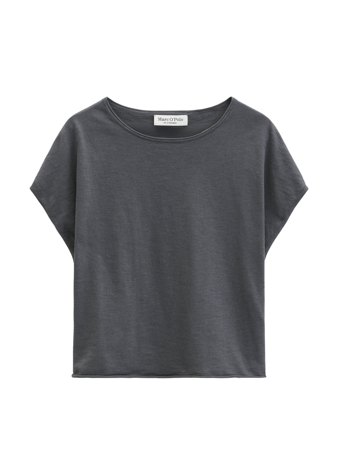Ärmelloser Feinstrick-Pullover loose