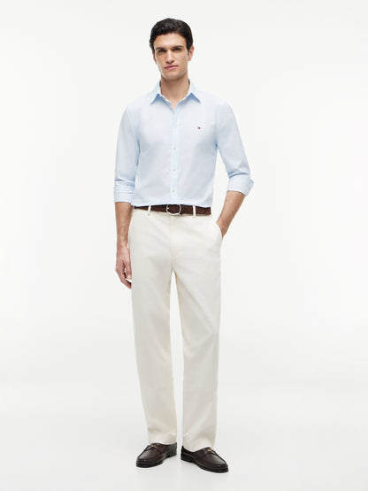 FLEX POPLIN SMALL PRINT SHIRT