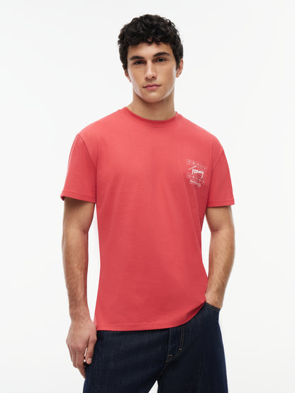 TJM REG SIGN FLAG SS TEE EXT
