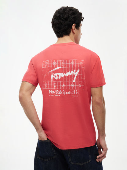 TJM REG SIGN FLAG SS TEE EXT