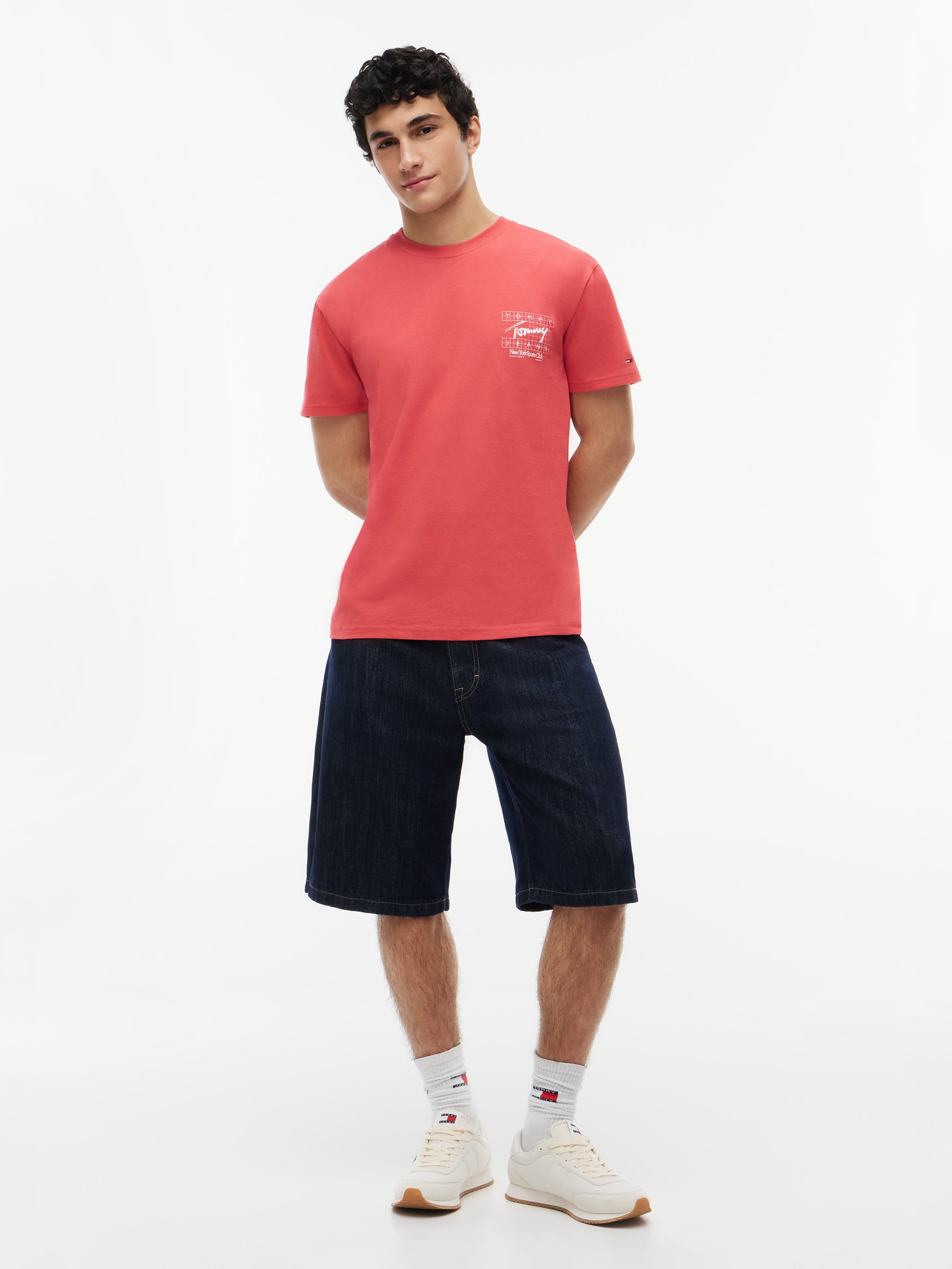 TJM REG SIGN FLAG SS TEE EXT