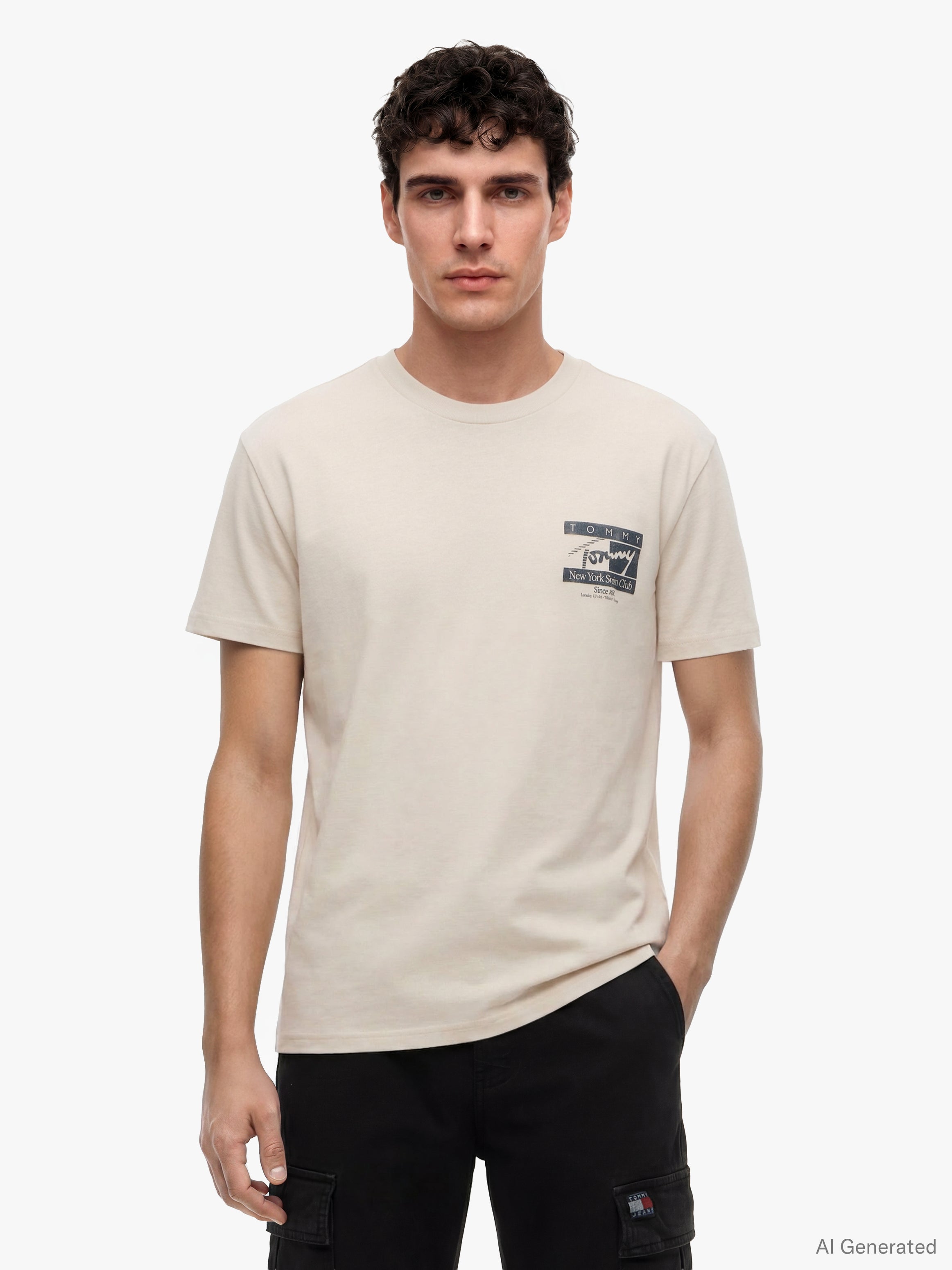 TJM REG SIGN FLAG SS TEE EXT
