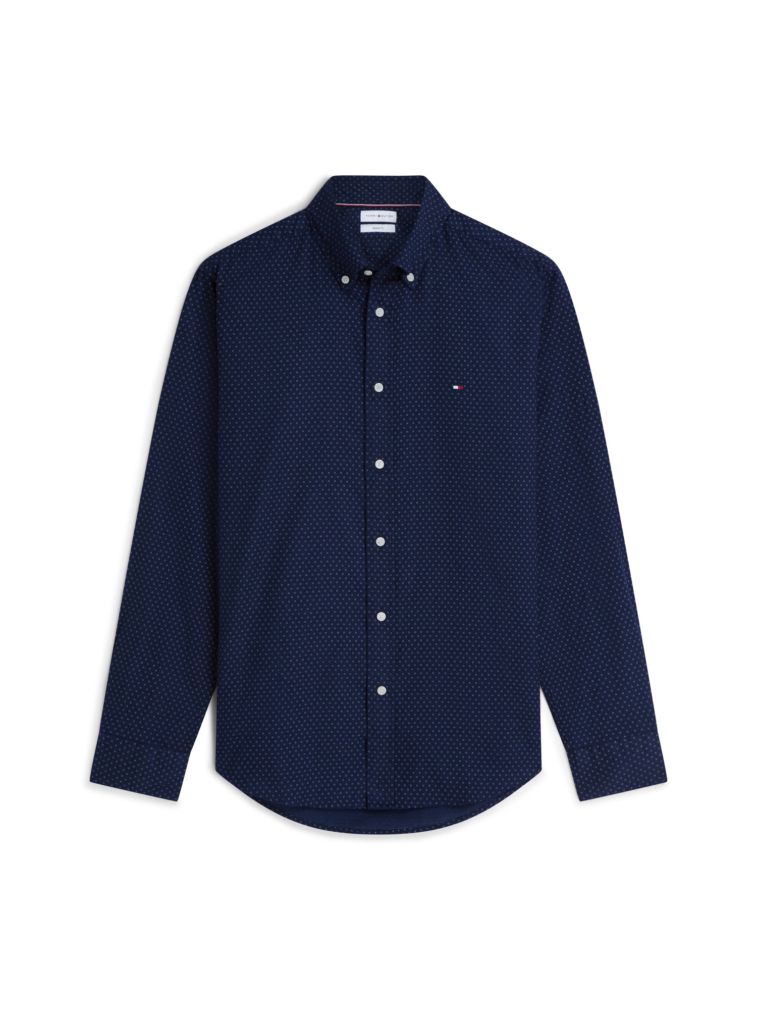 FLEX POPLIN MINI PRINT SHIRT