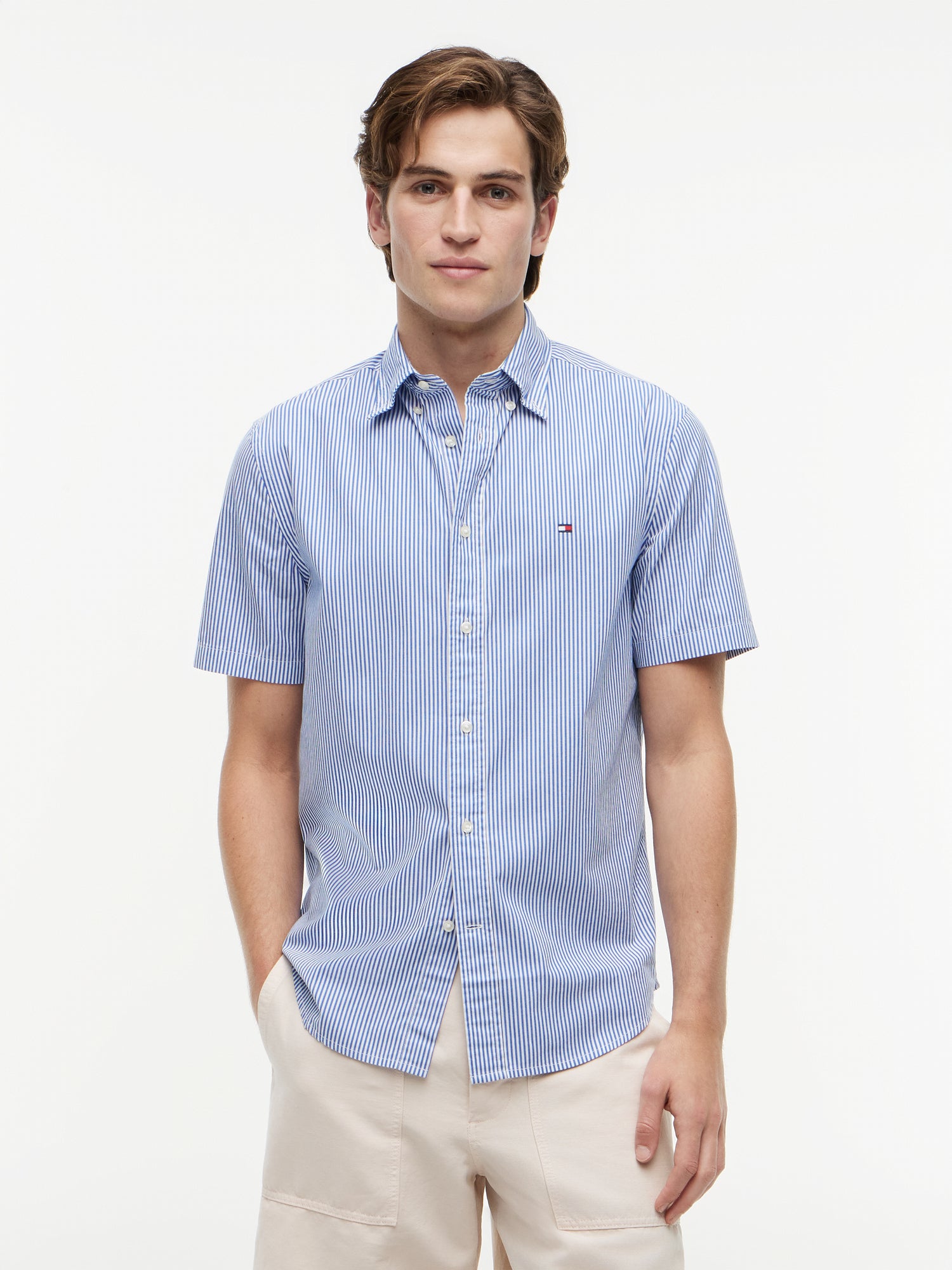 FLEX POP CLASSIC STP S/S SHIRT