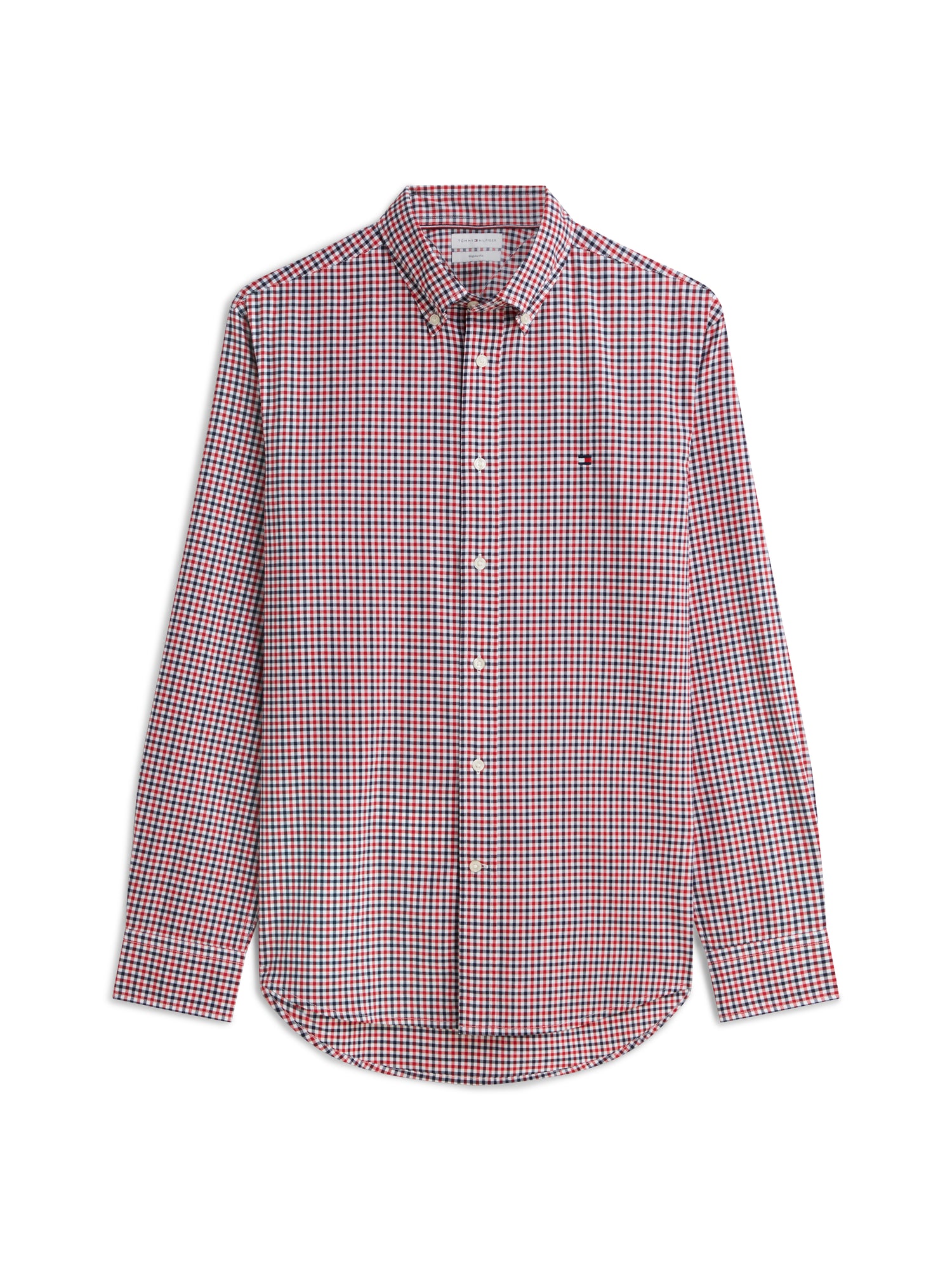 FLEX POPLIN GINGHAM SHIRT