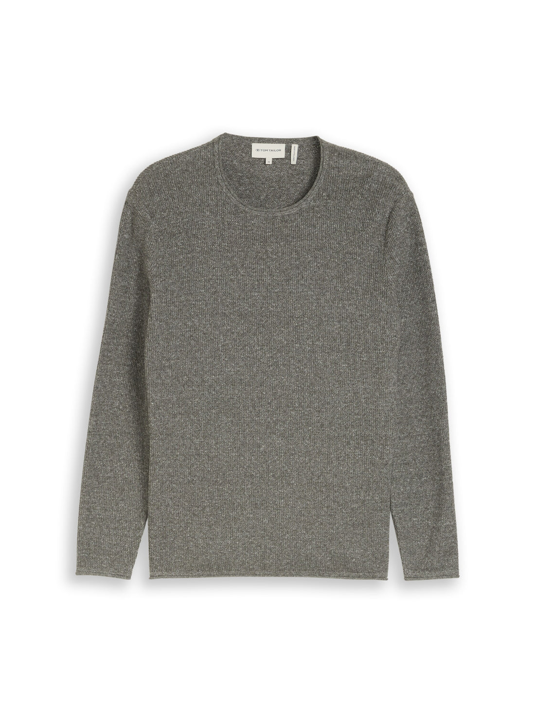 Strickpullover mit Leinenanteil