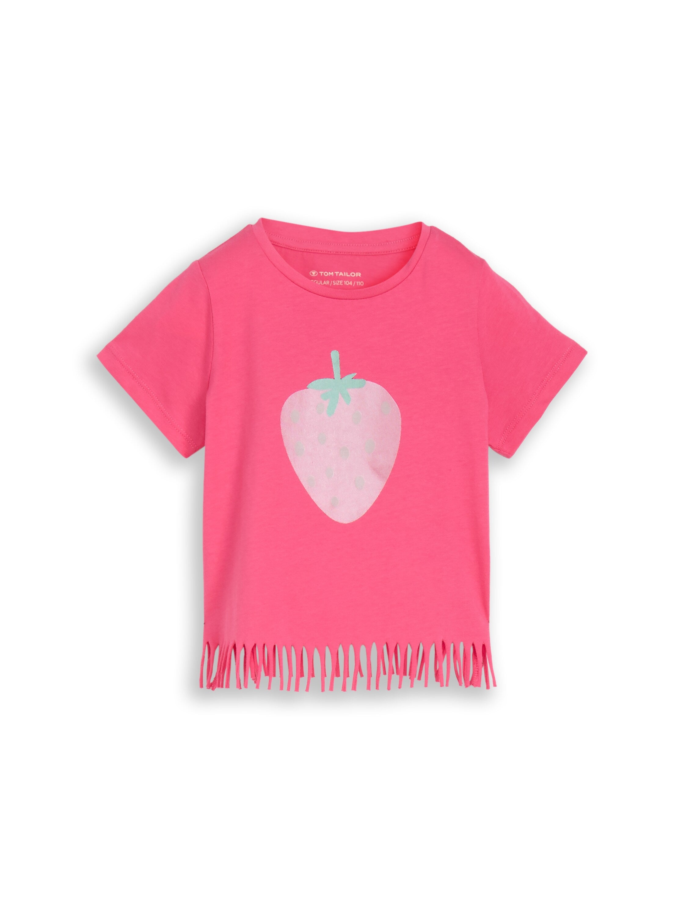 T-Shirt mit Fransen