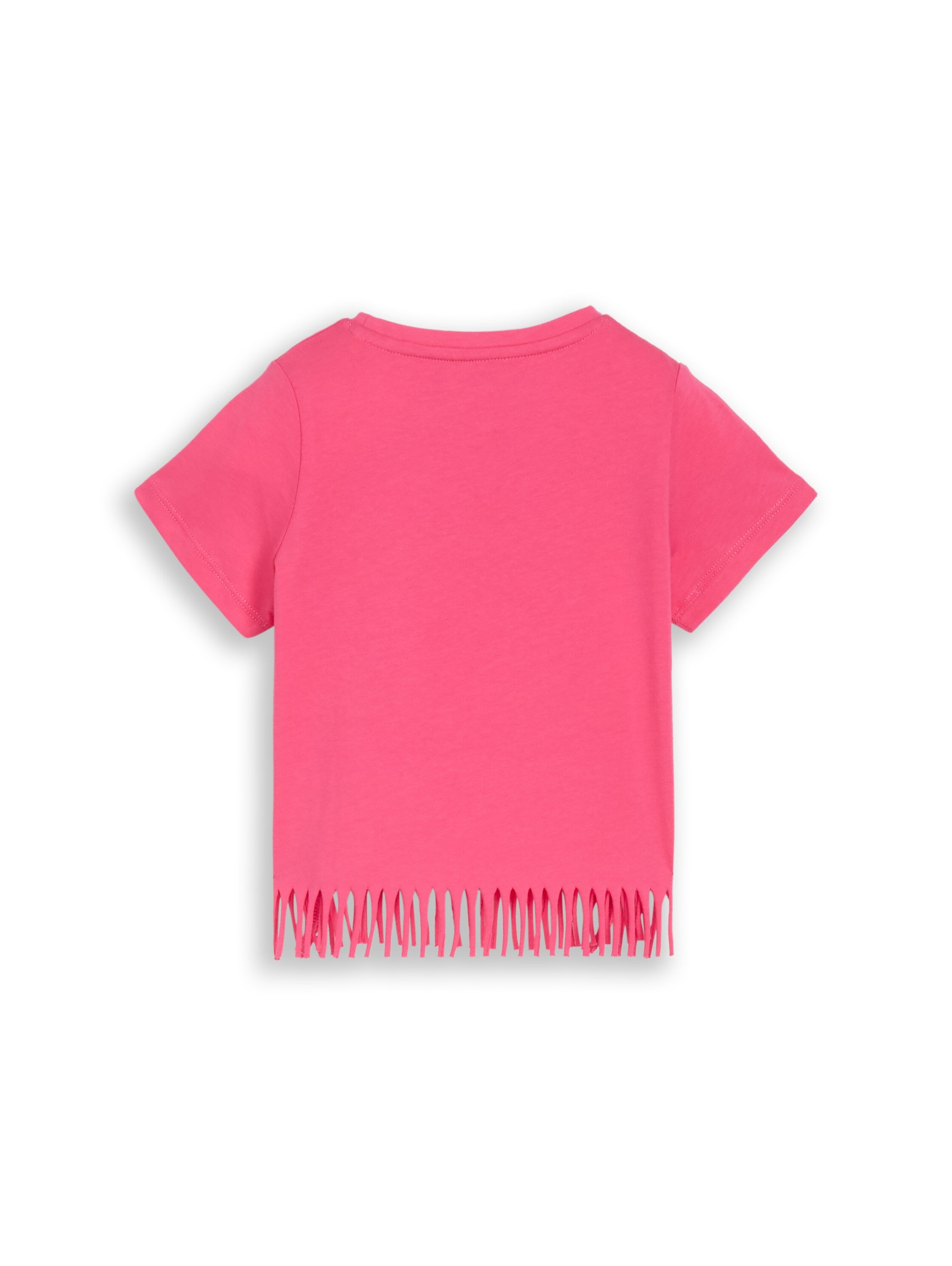 T-Shirt mit Fransen
