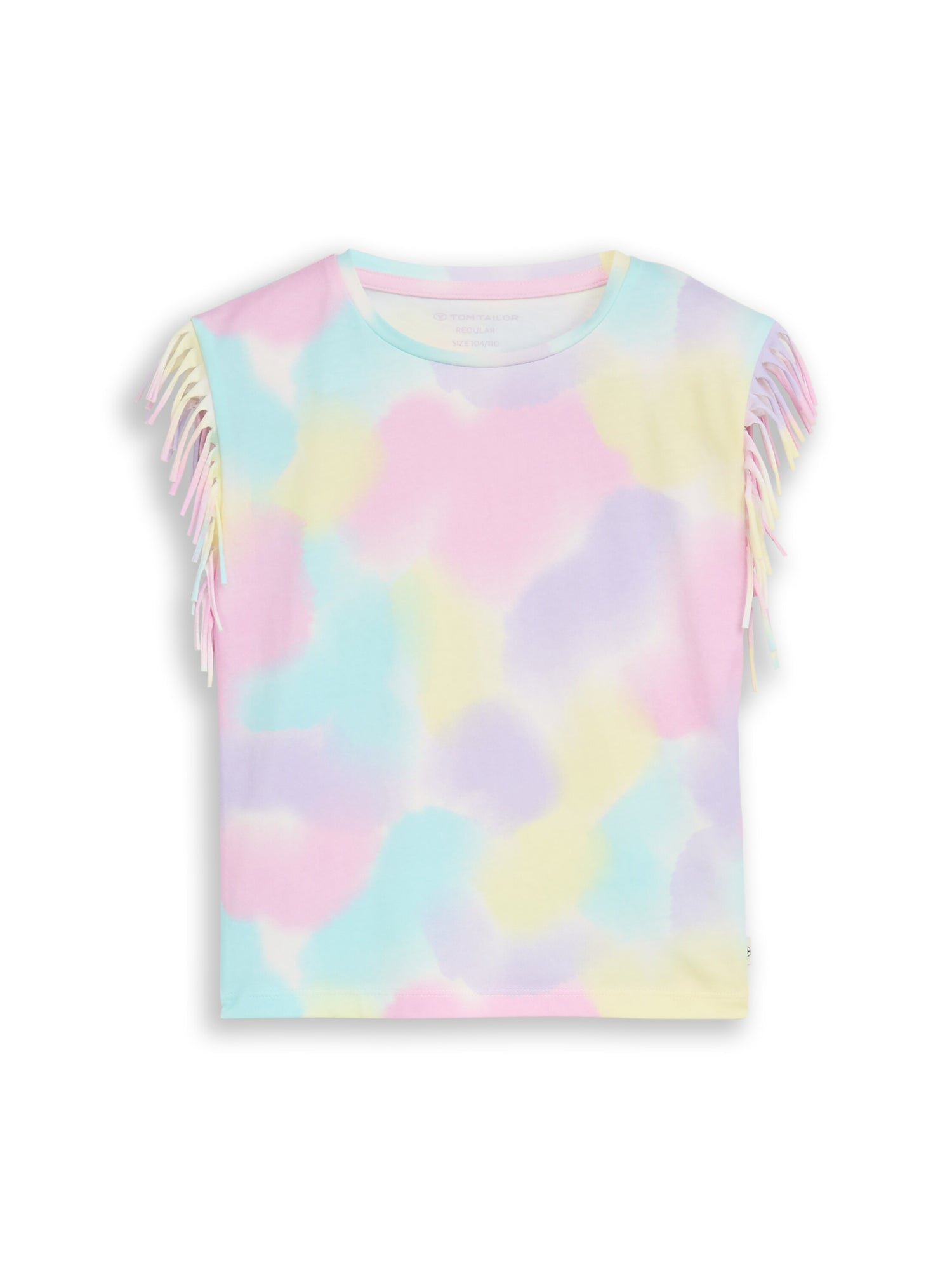 T-Shirt mit Fransen