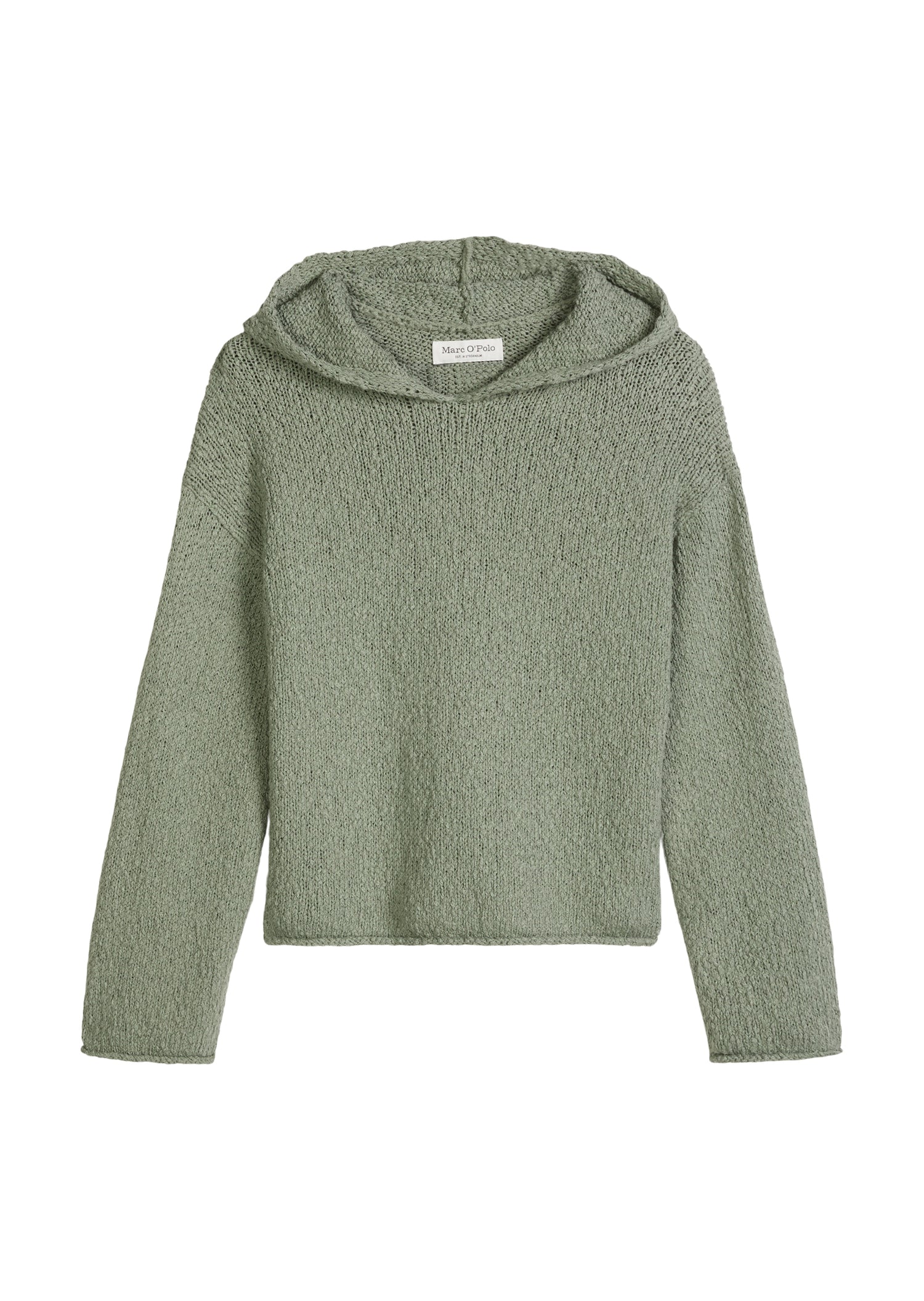 Strick-Hoodie loose cropped