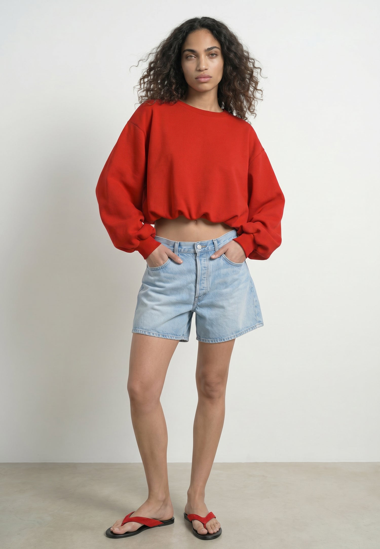 HDLINEA LS BALLON SWEAT