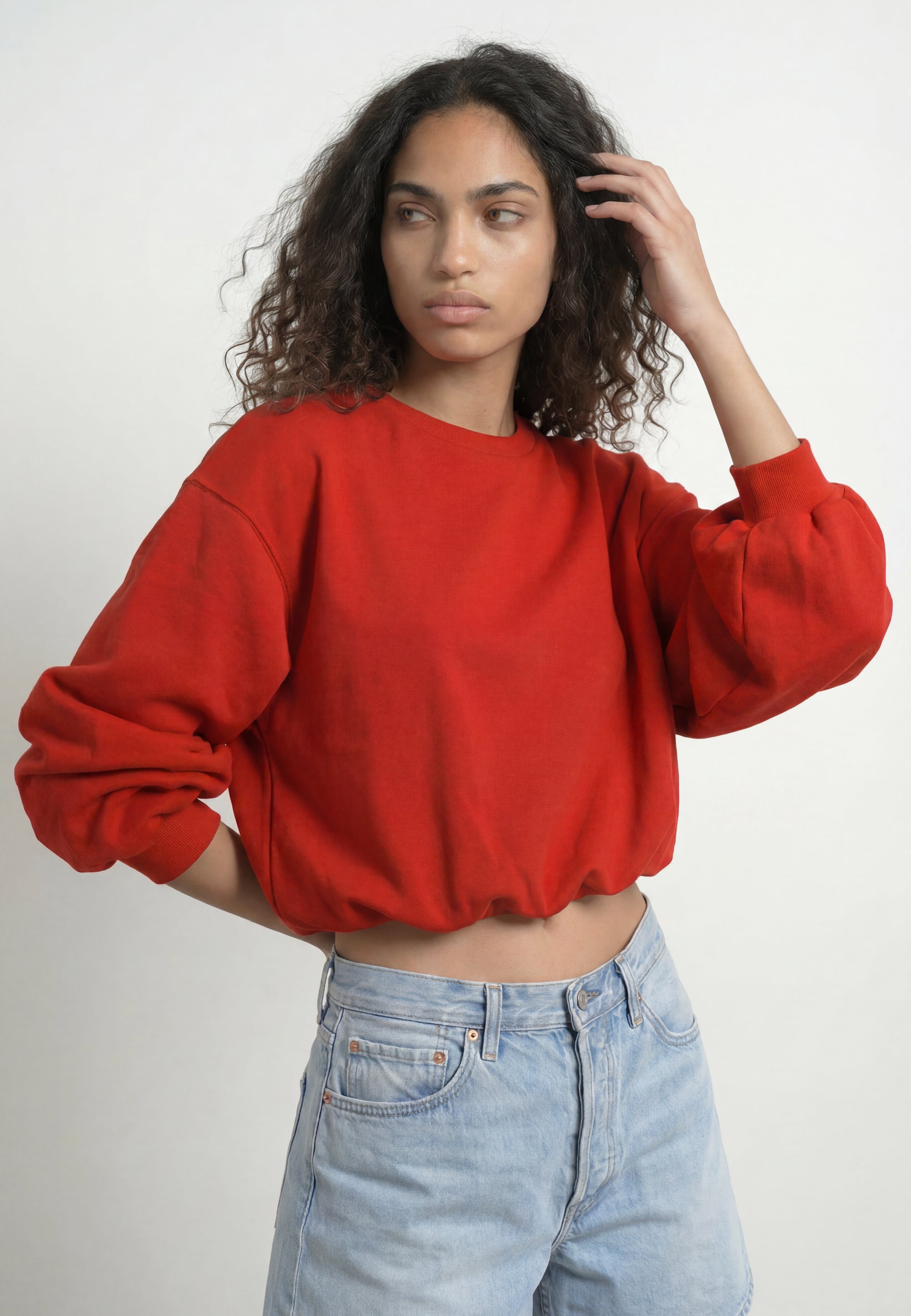 HDLINEA LS BALLON SWEAT