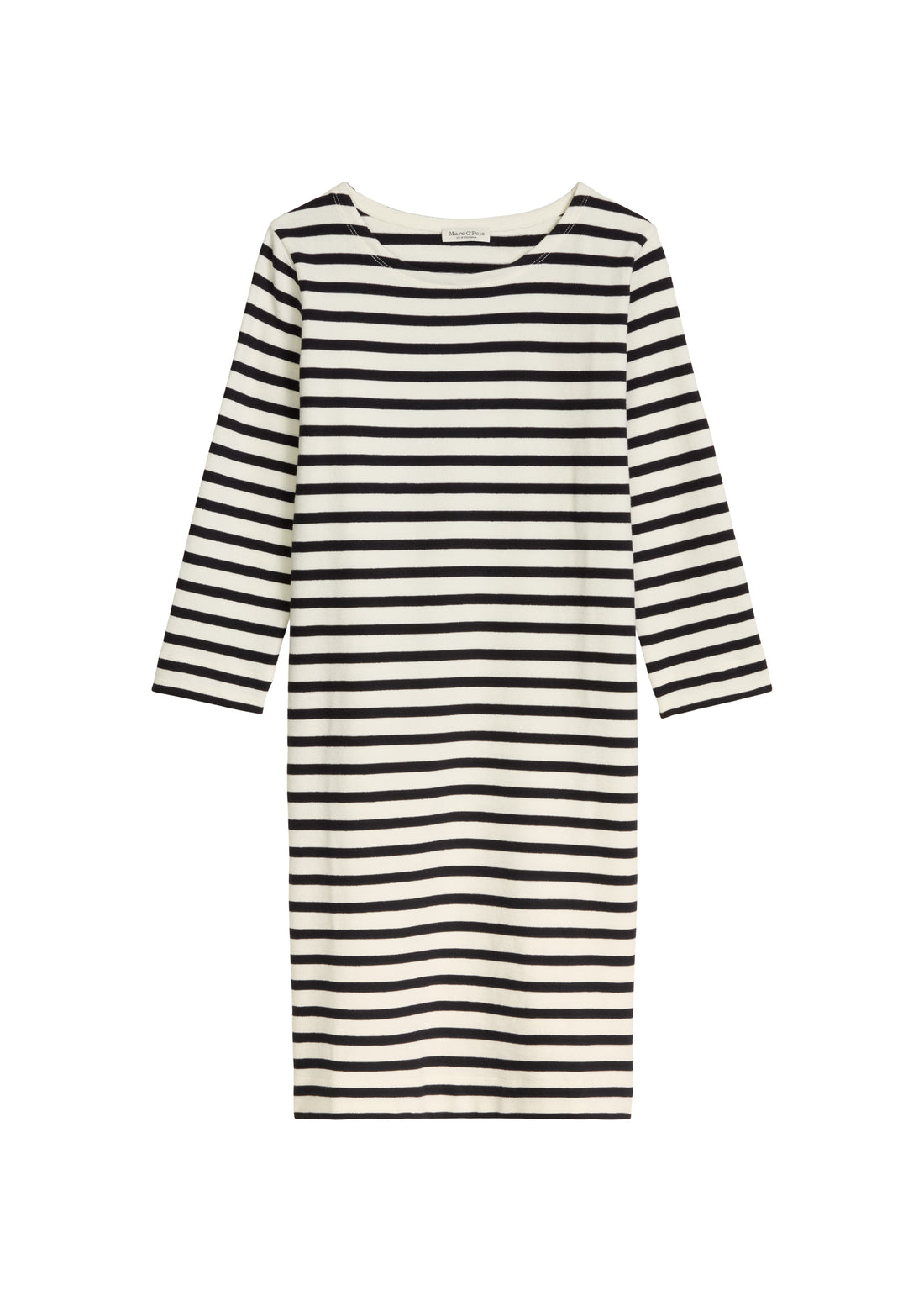Gestreiftes Jerseykleid loose
