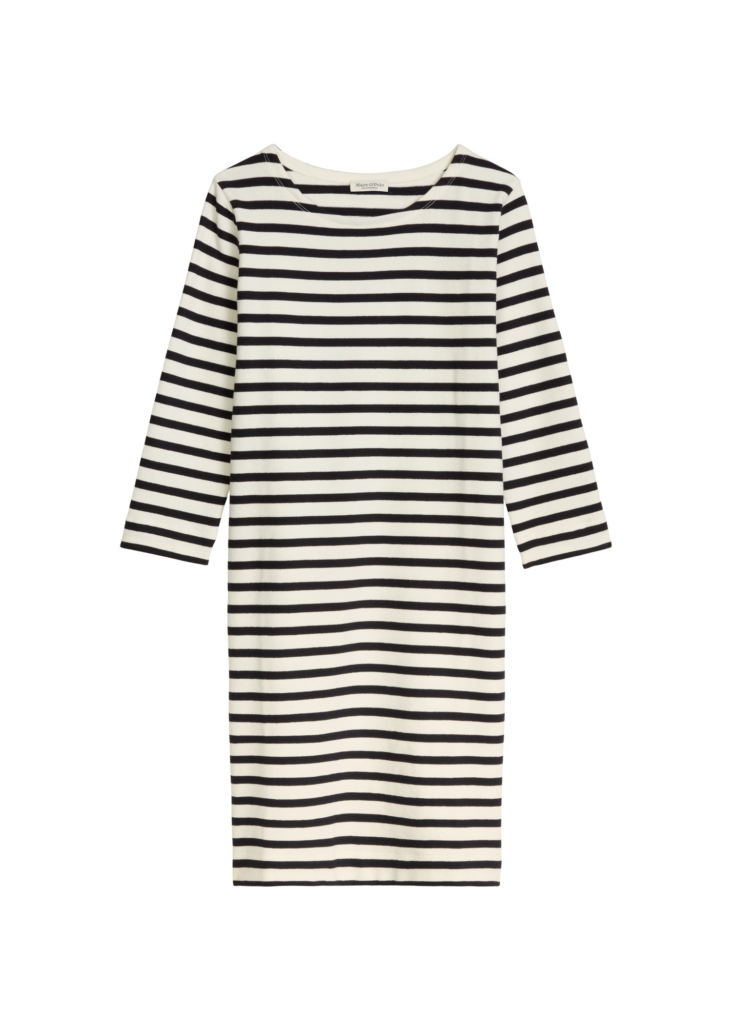 Gestreiftes Jerseykleid loose