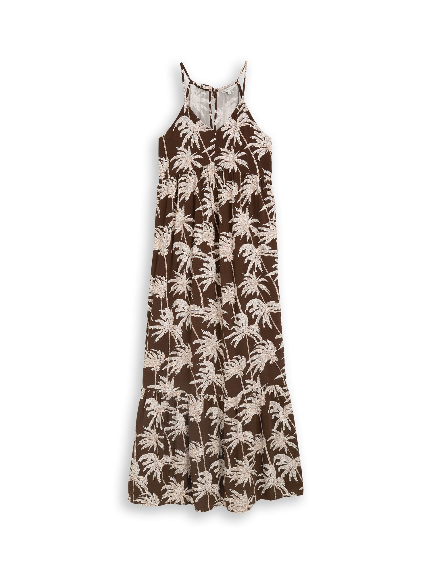 Maxi-Kleid mit Volants