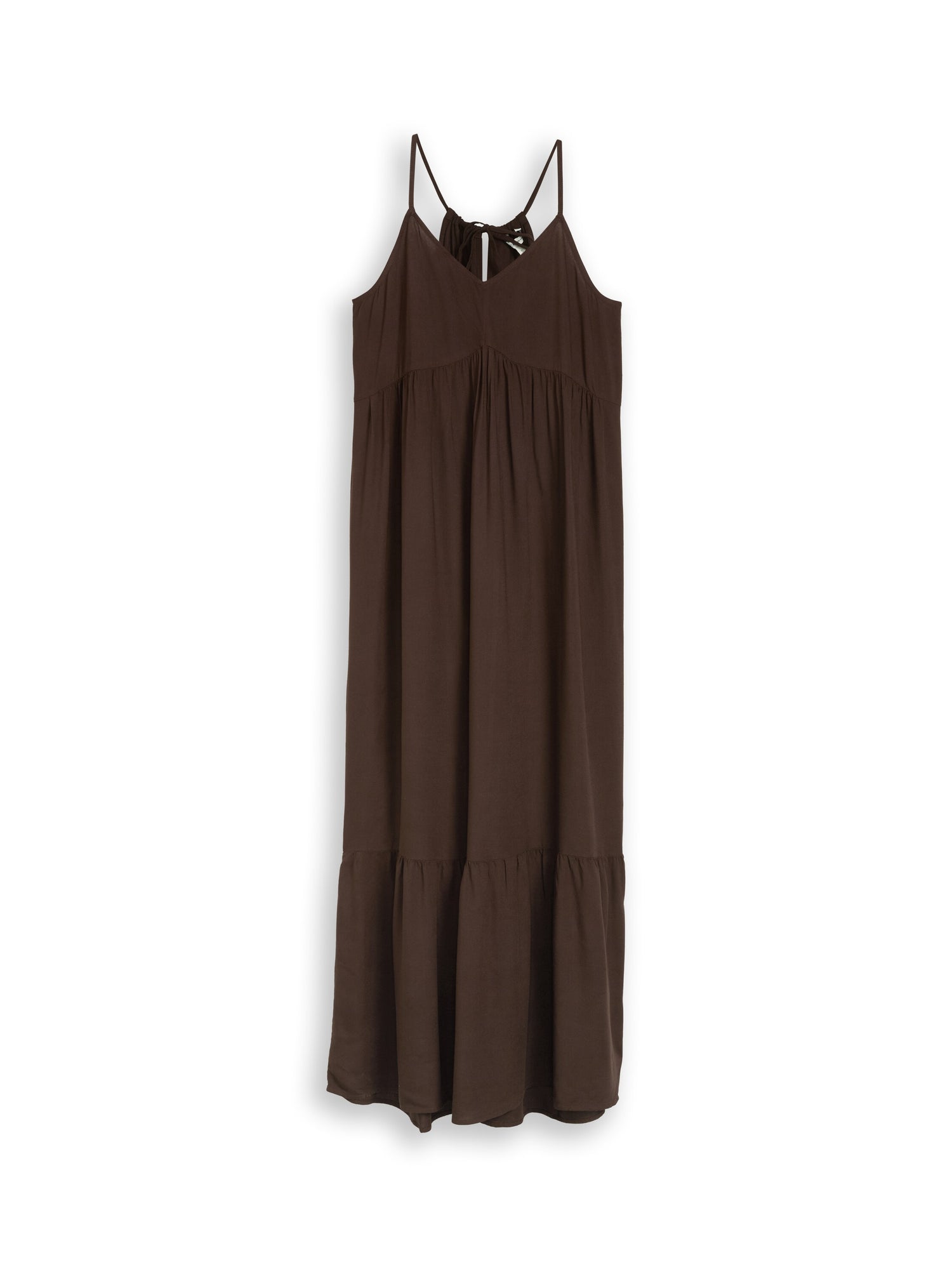 Maxi-Kleid mit Volants