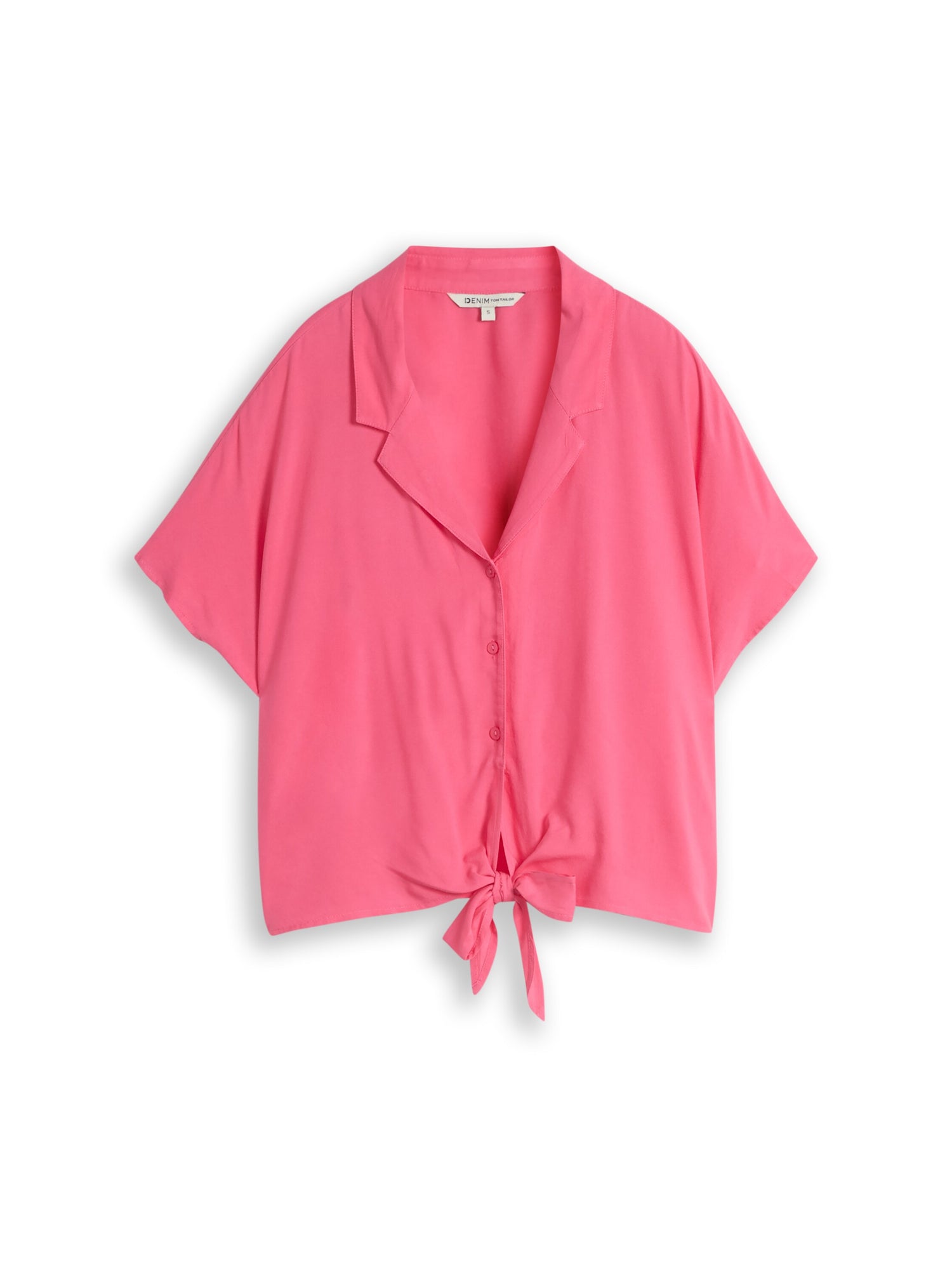 Resort Hemdbluse mit Knotendetail
