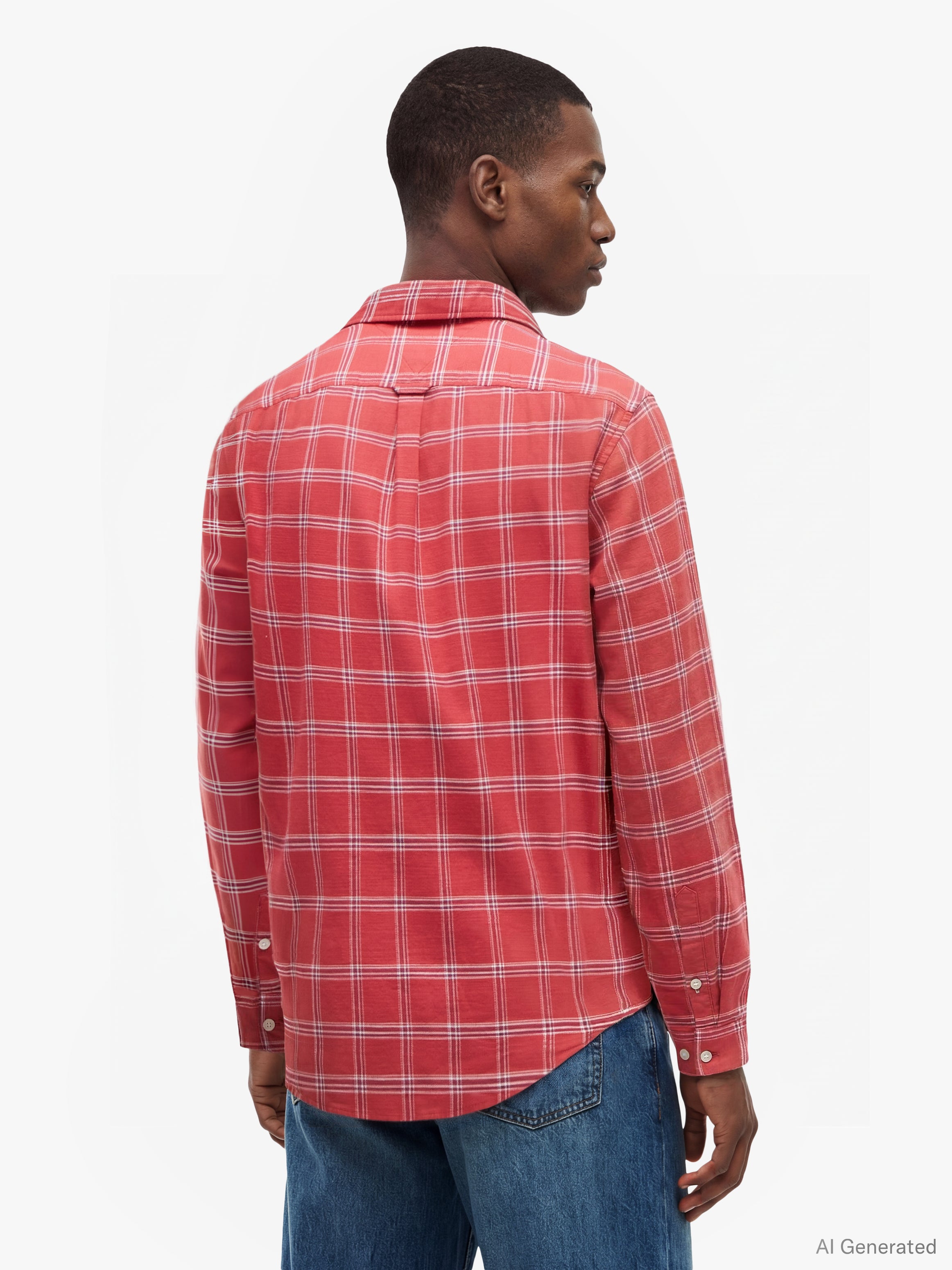 TJM REG TWILL CHECK SHIRT